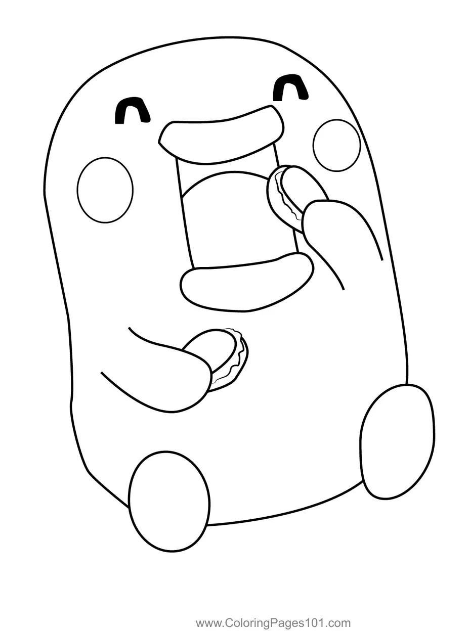 Tamagotchi Para Colorir 1