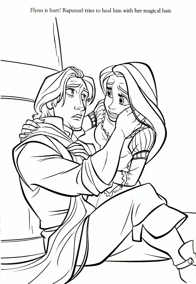 Tangled Coloring Pages 62