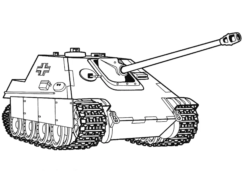 Panzer Ausmalbilder 102