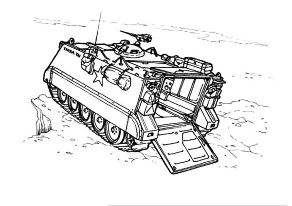 Panzer Ausmalbilder 58