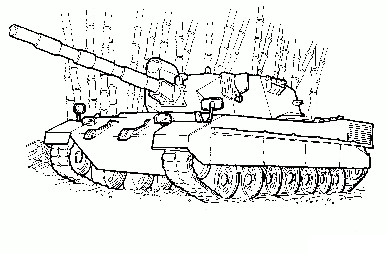 Panzer Ausmalbilder 92