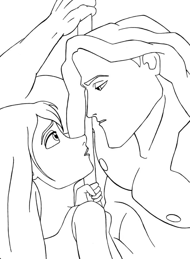 Tarzan Para Colorear 59