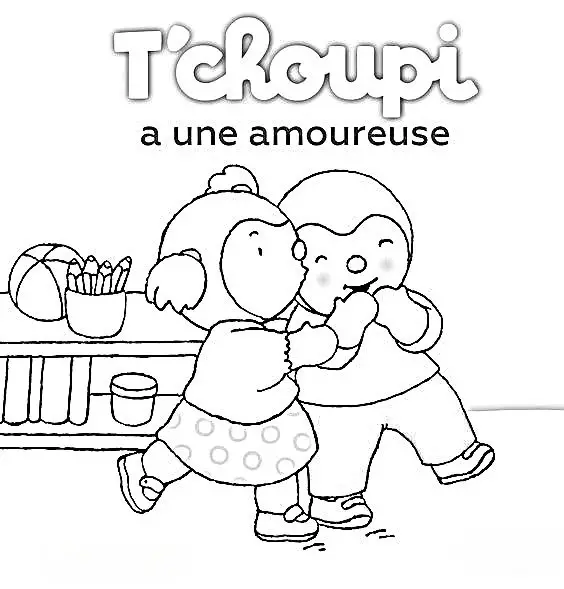 Tchoupi coloring pages 73