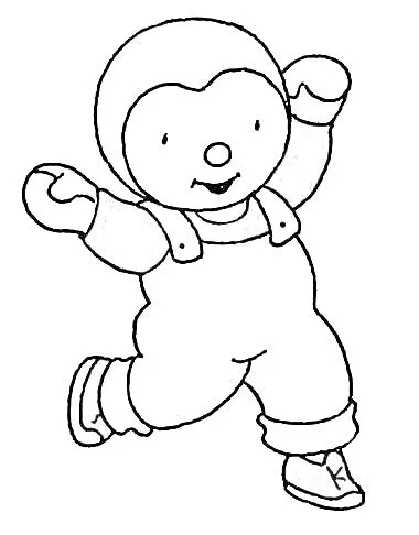 Tchoupi coloring pages 75