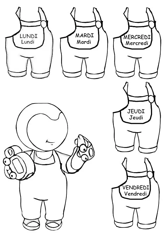 Tchoupi para Colorir