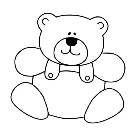 Teddy Bear Coloring Pages 52