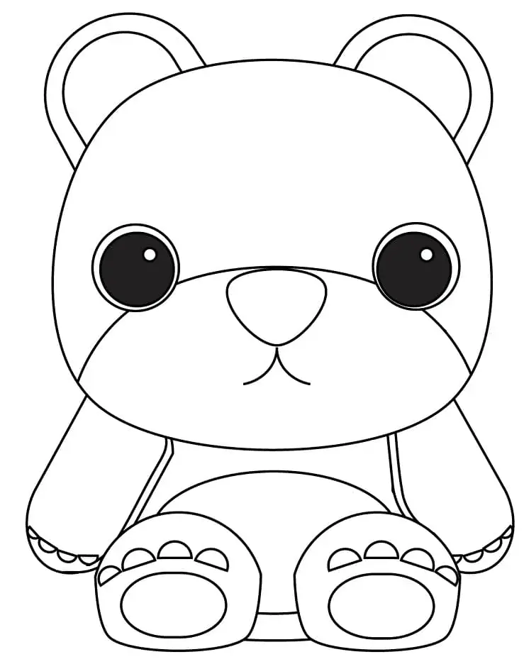 Teddy Bear Coloring Pages 59