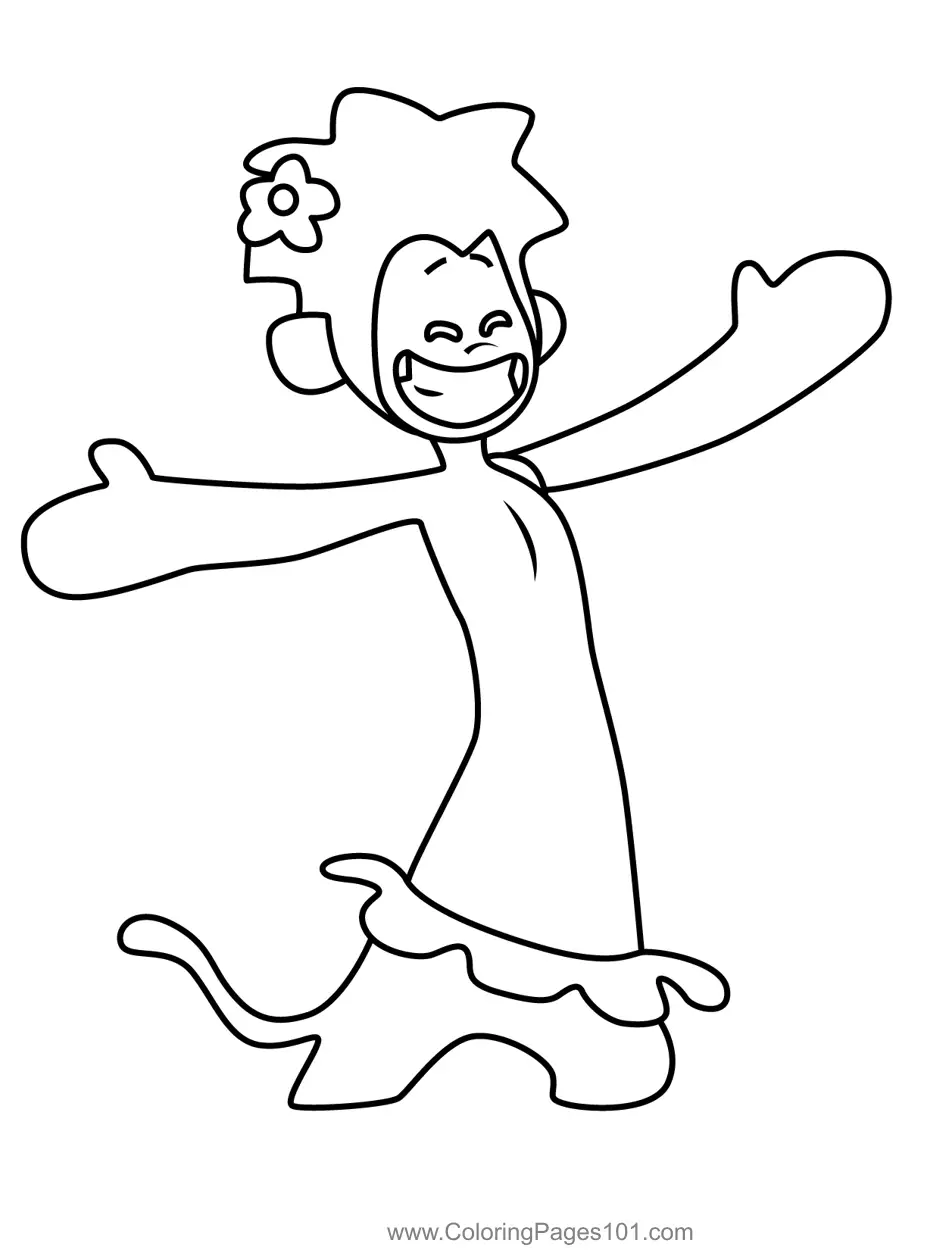 Tee and Mo Coloring Pages 5