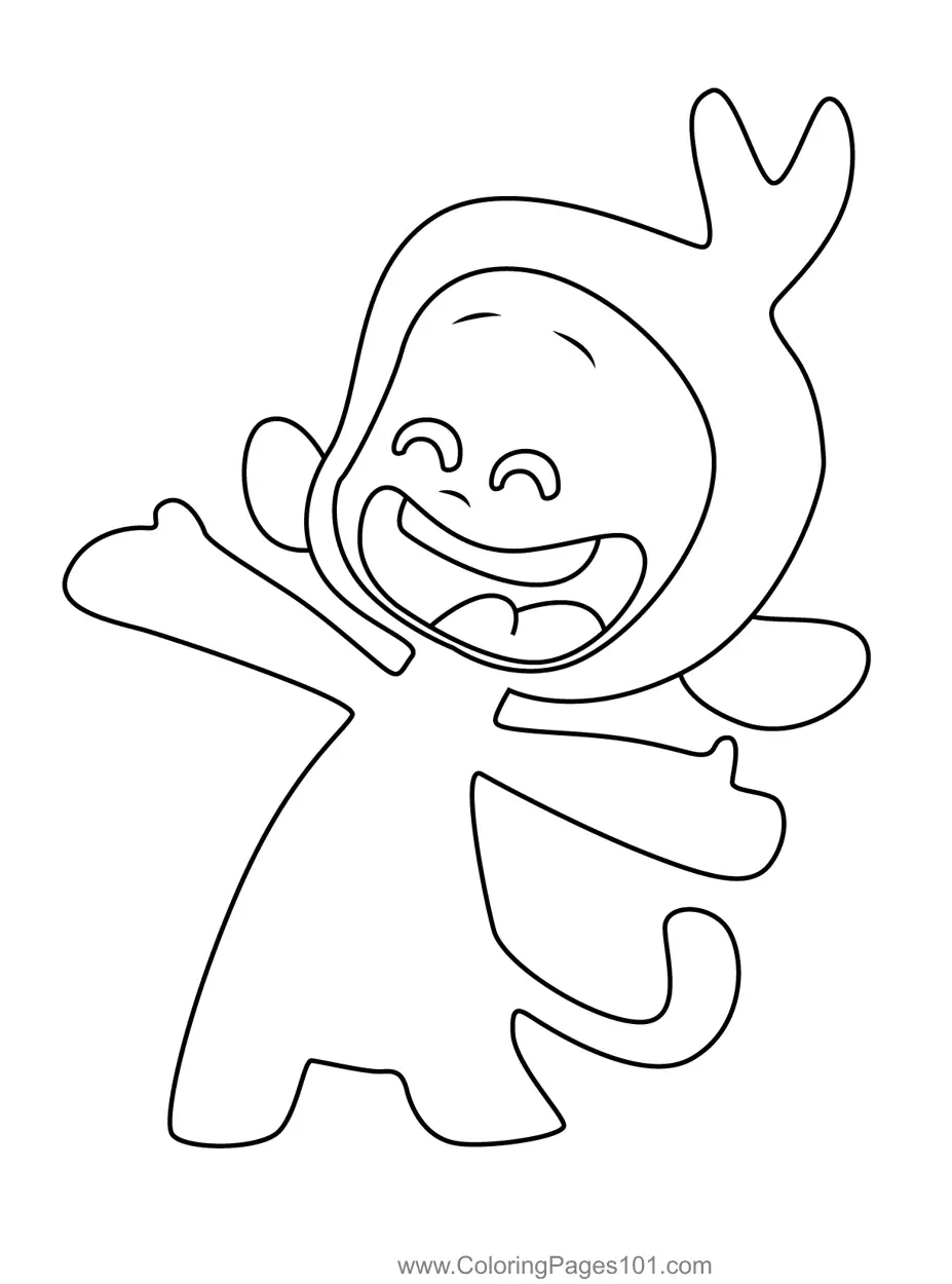 Tee and Mo Coloring Pages 6