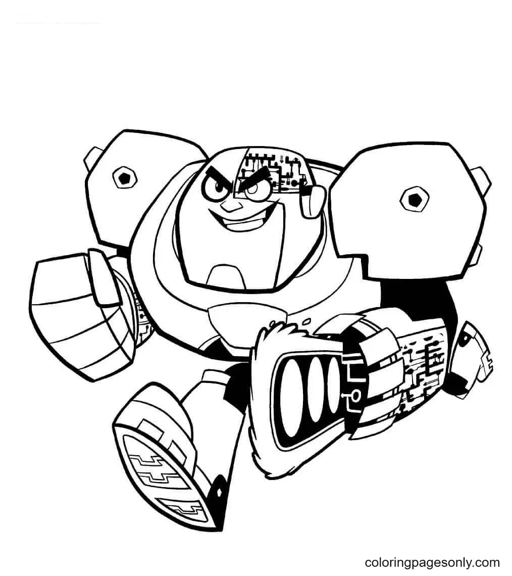 Teen Titans Go Coloring Pages 50