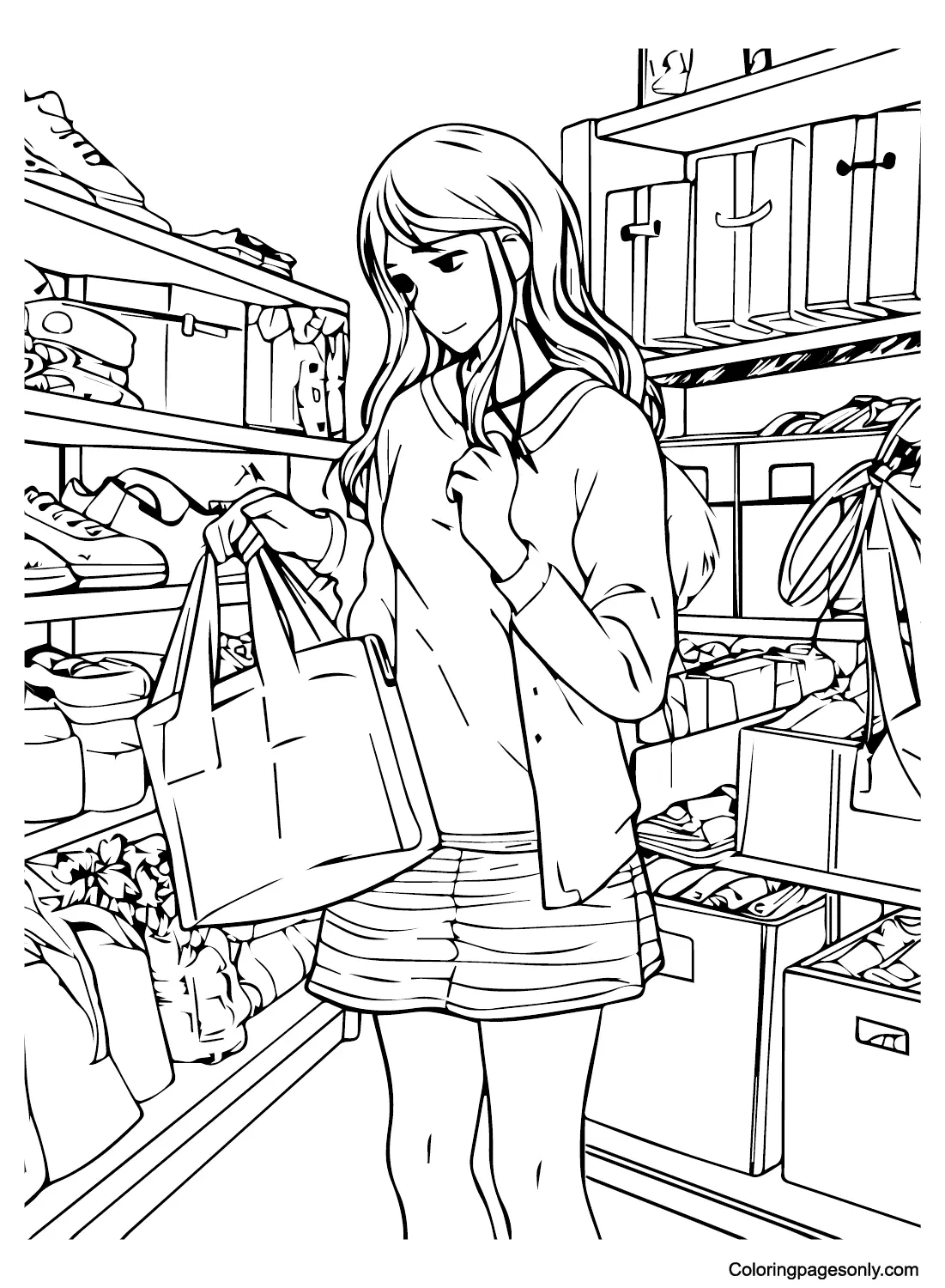 Teenage Girls Coloring Pages 24