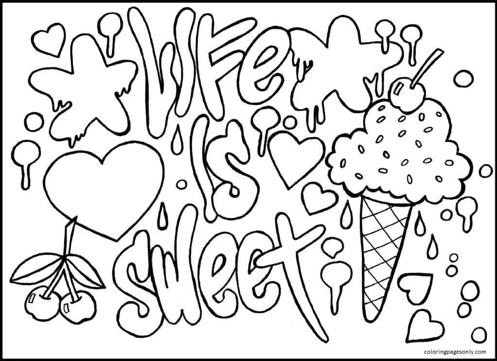 Teenage Girls Coloring Pages 32