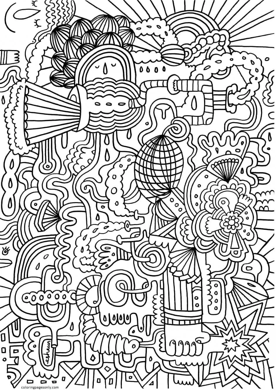 Teenage Girls Coloring Pages 35