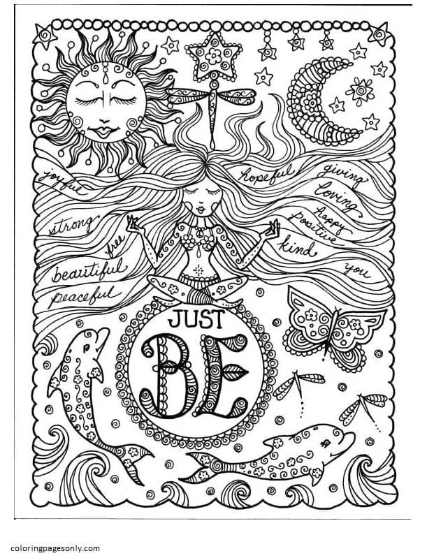 Teenage Girls Coloring Pages 66