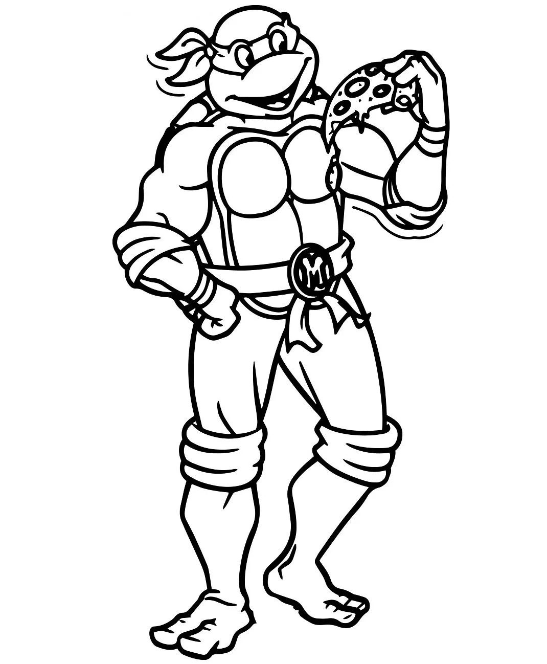 Desenhos de Teenage Mutant Ninja Turtles Para Colorir 4