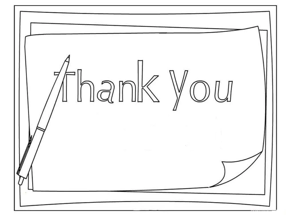 Thank You Coloring Pages 49