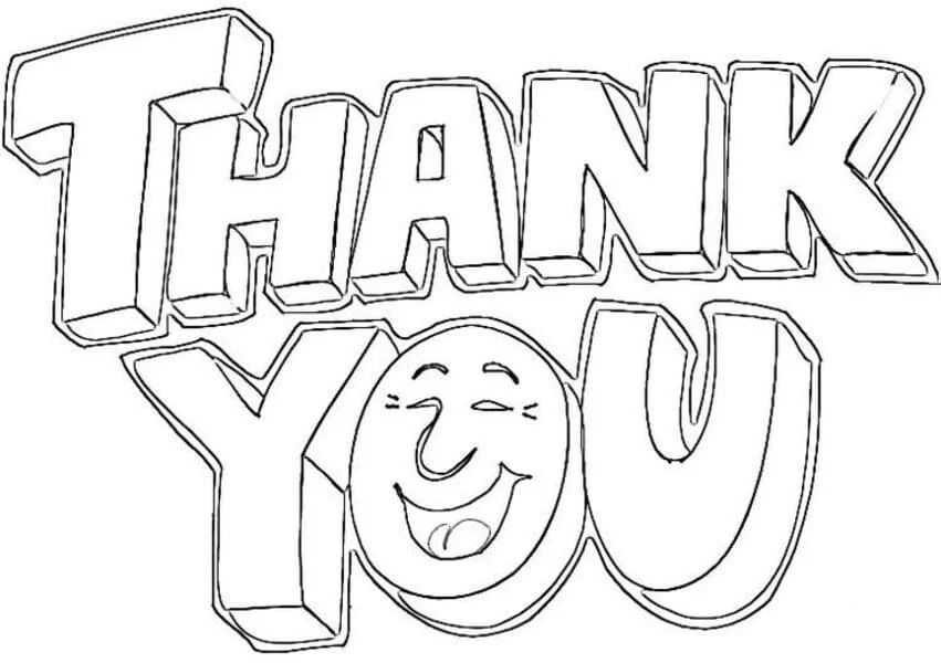 Thank You Coloring Pages 71