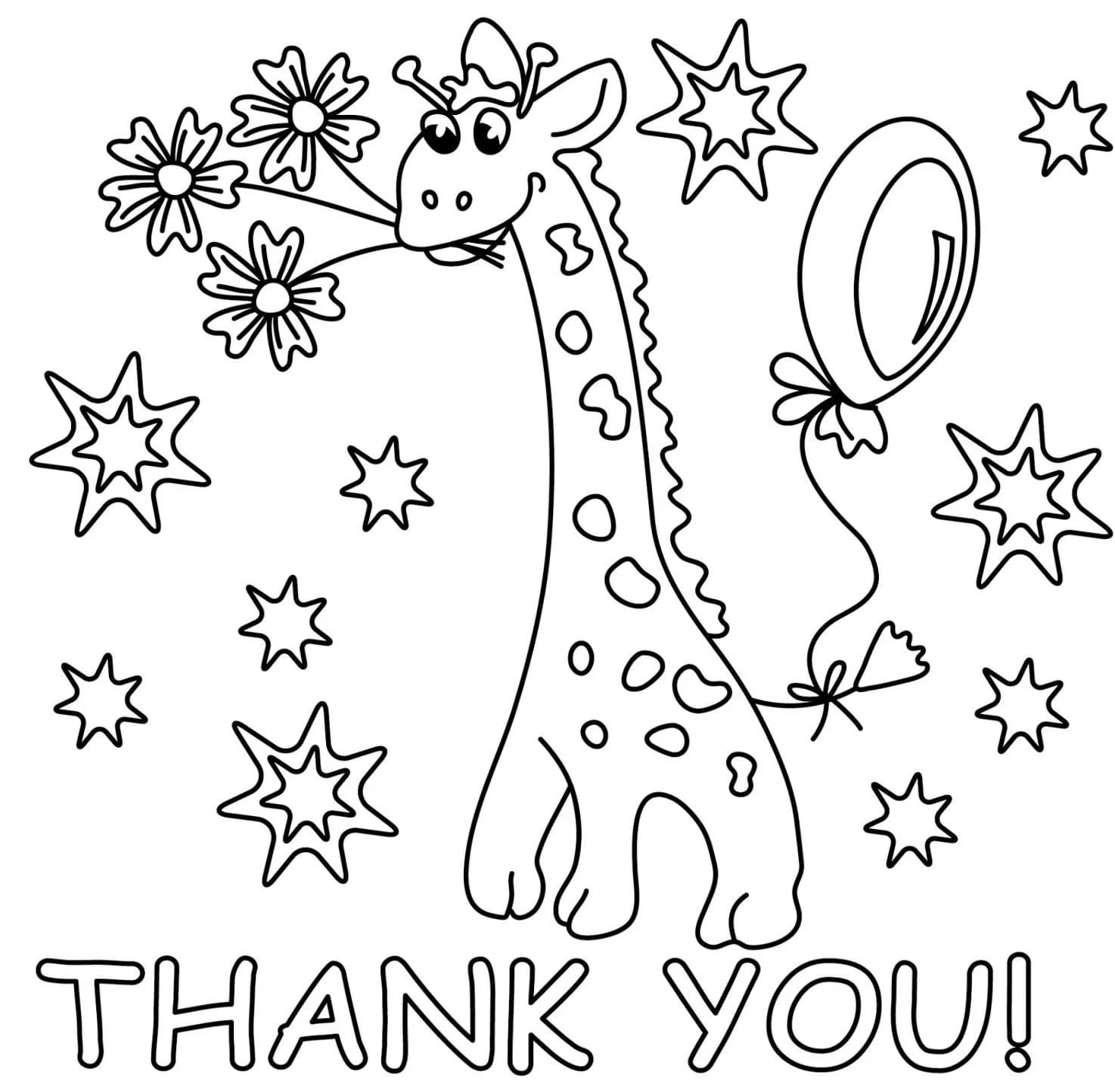 Thank You Coloring Pages 73