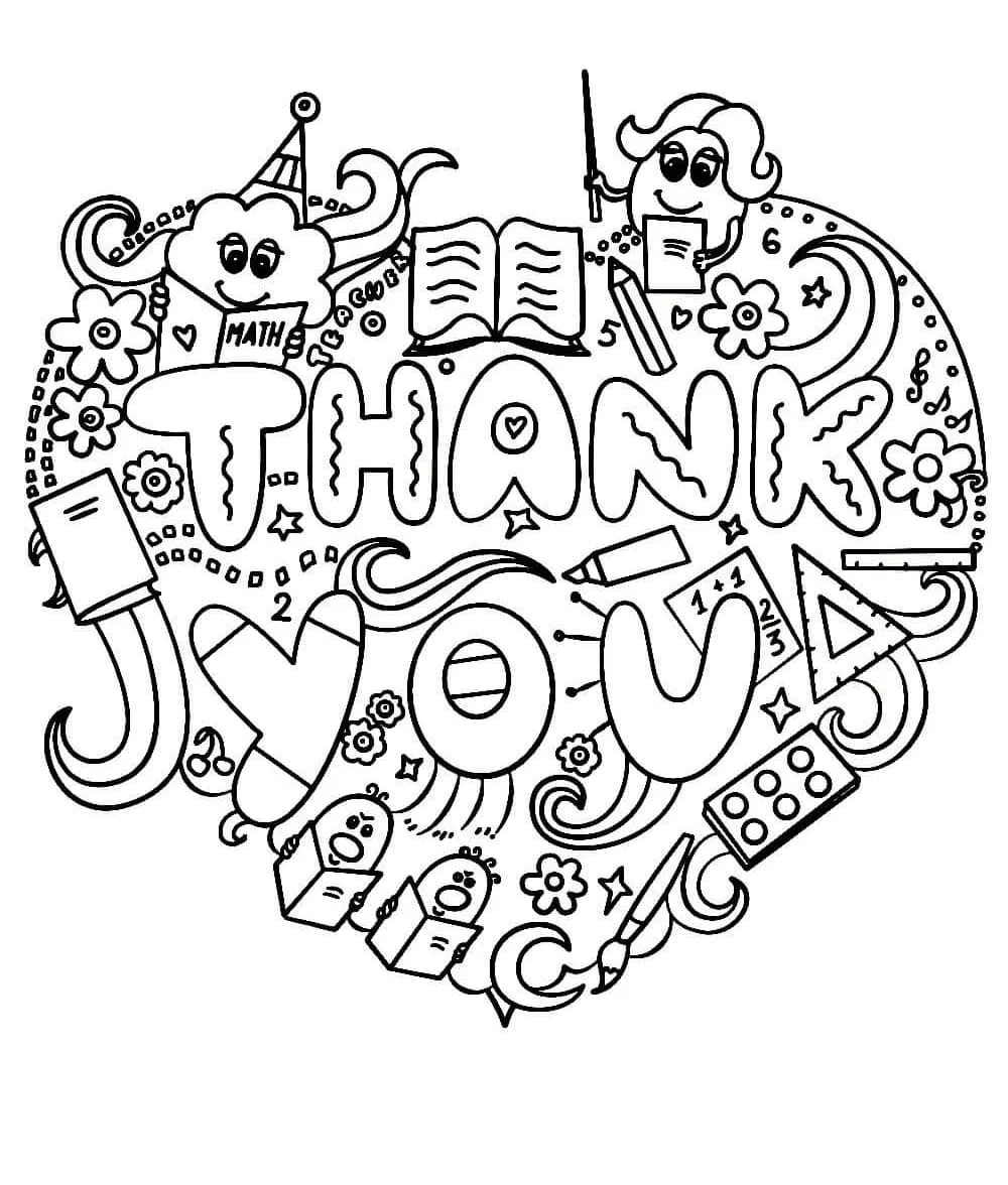 Thank You Coloring Pages 75