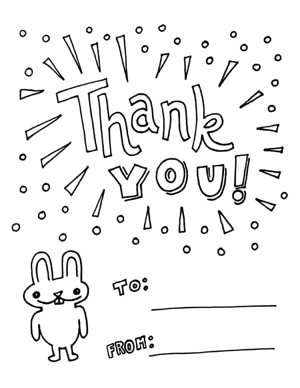 Thank You Coloring Pages 76