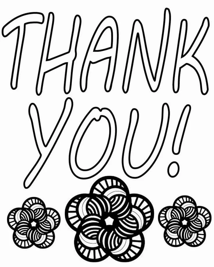 Thank You Coloring Pages 81