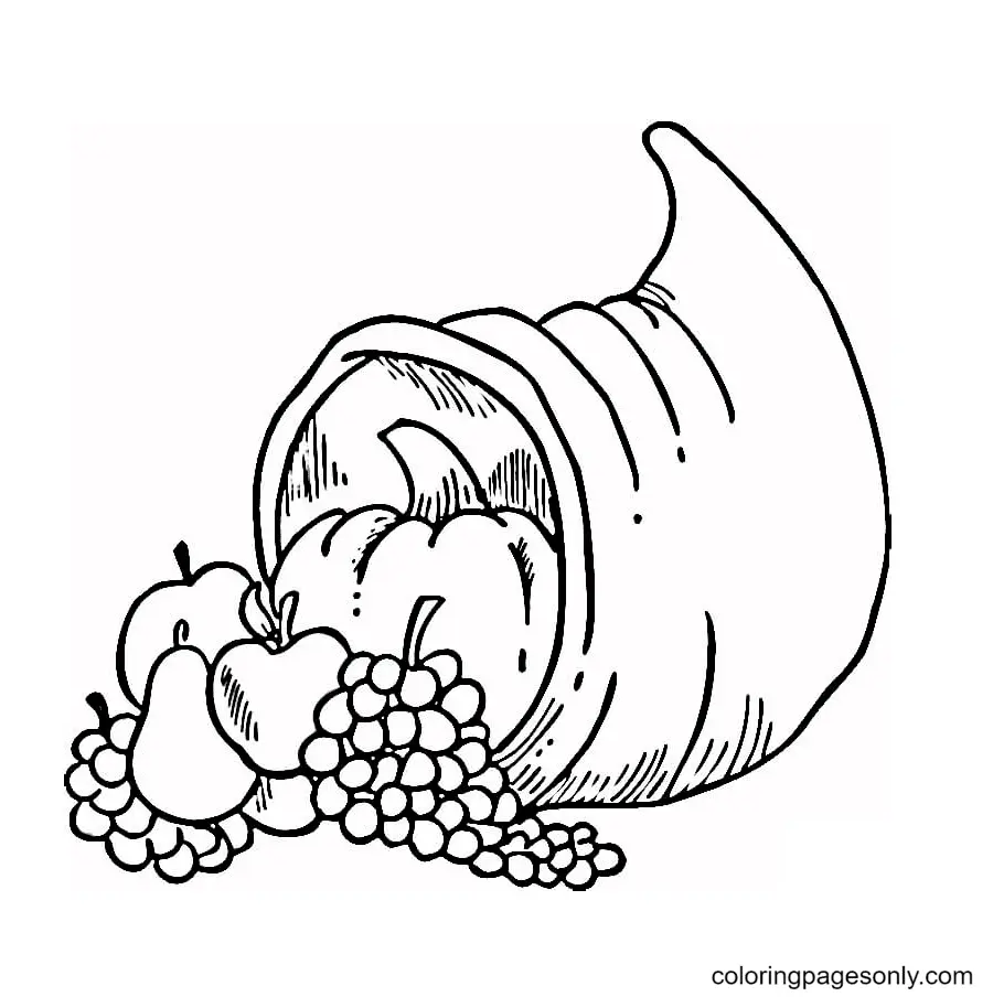 Thanksgiving Coloring Pages 57