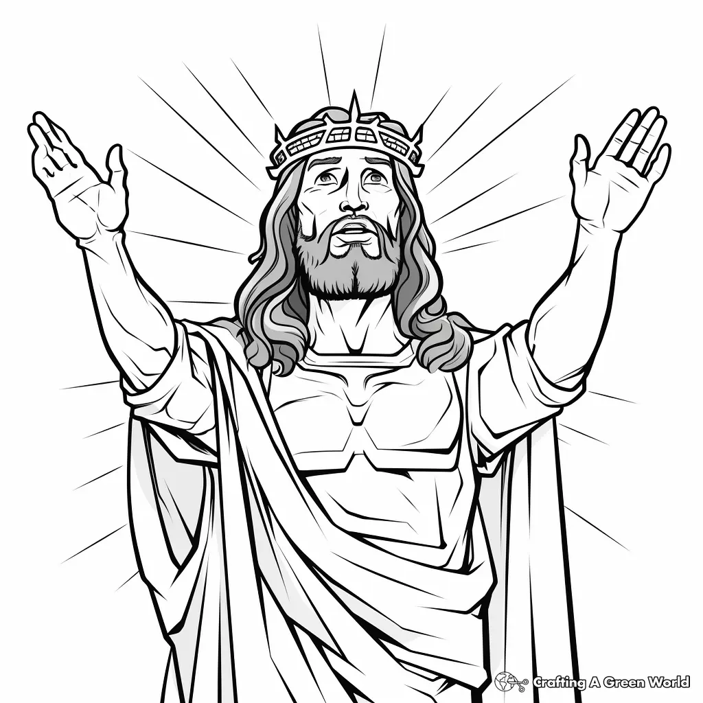 The Birth of Jesus Coloring Pages 19