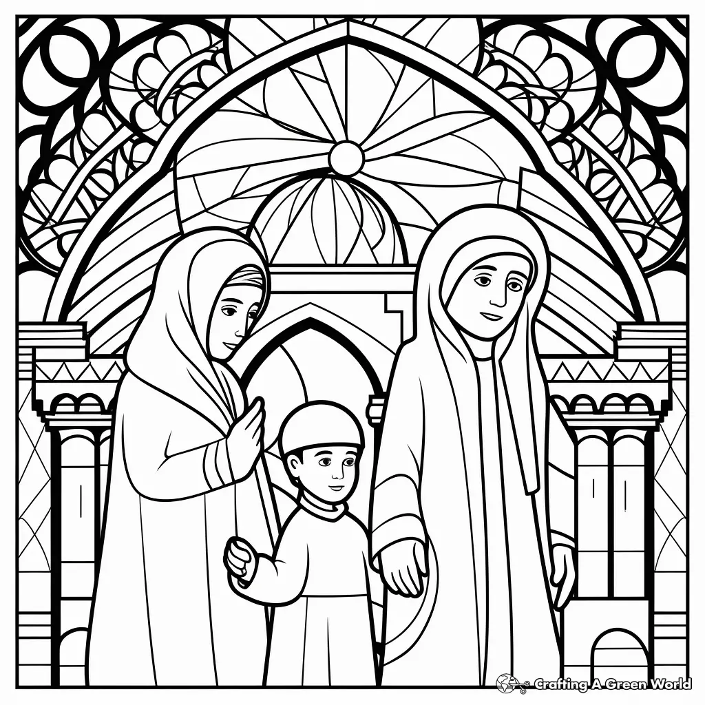 The Birth of Jesus Coloring Pages 49