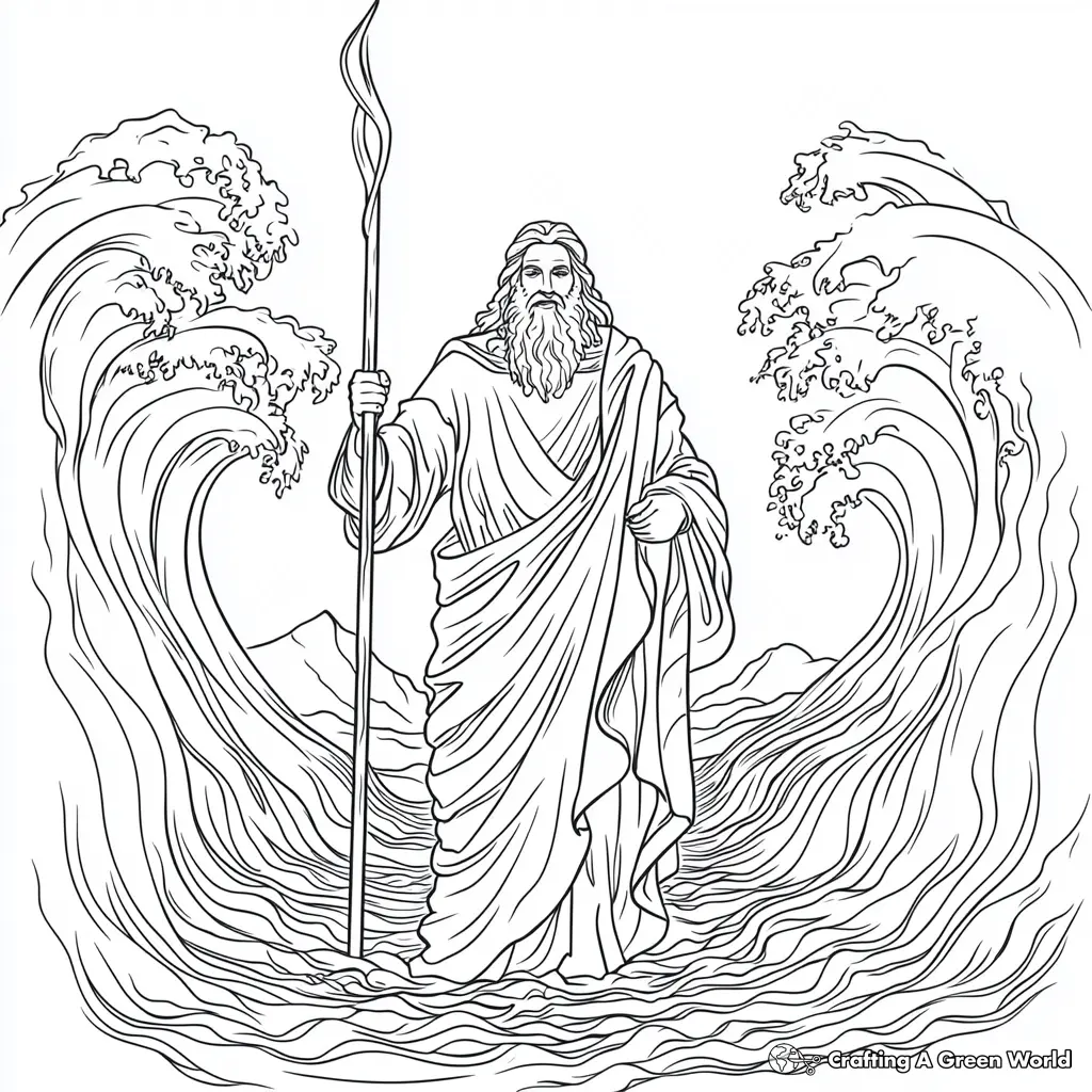 The Birth of Jesus Coloring Pages 7
