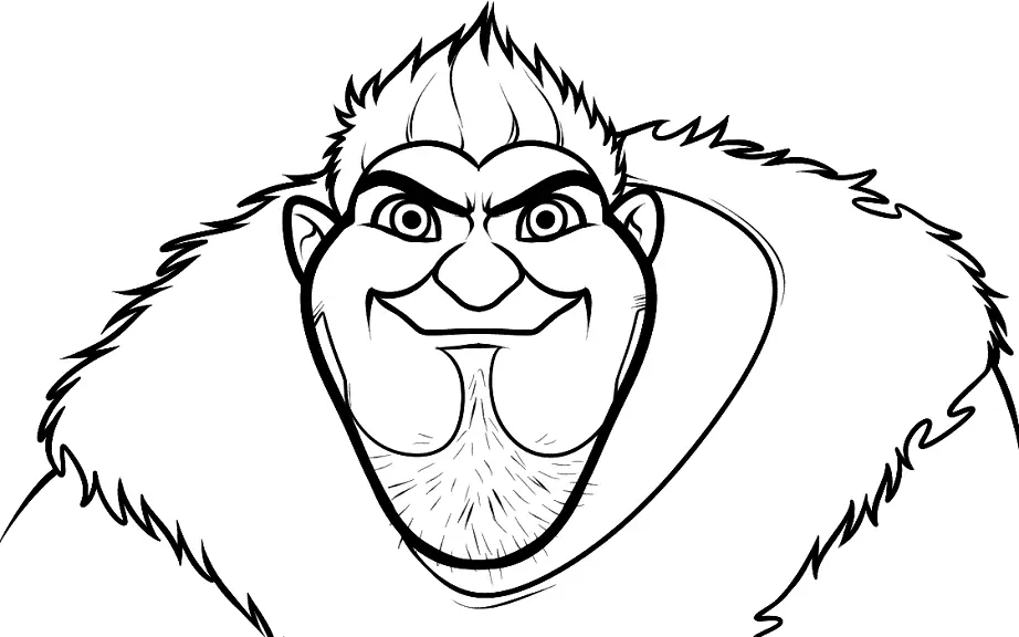 Desenhos de Os Croods Para Colorir 36