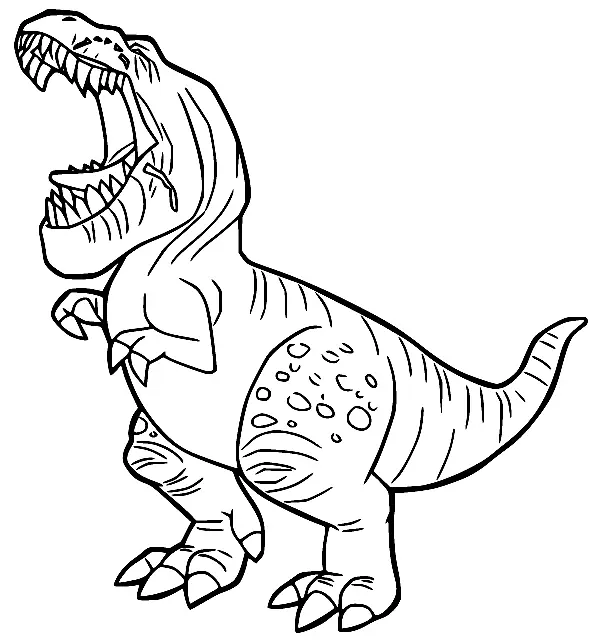 The Good Dinosaur Coloring Pages 13