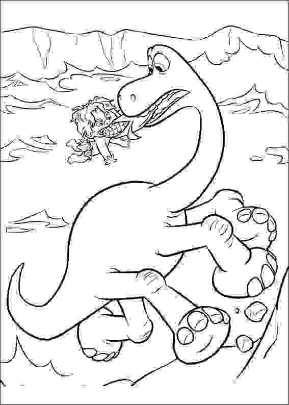 The Good Dinosaur Coloring Pages 3