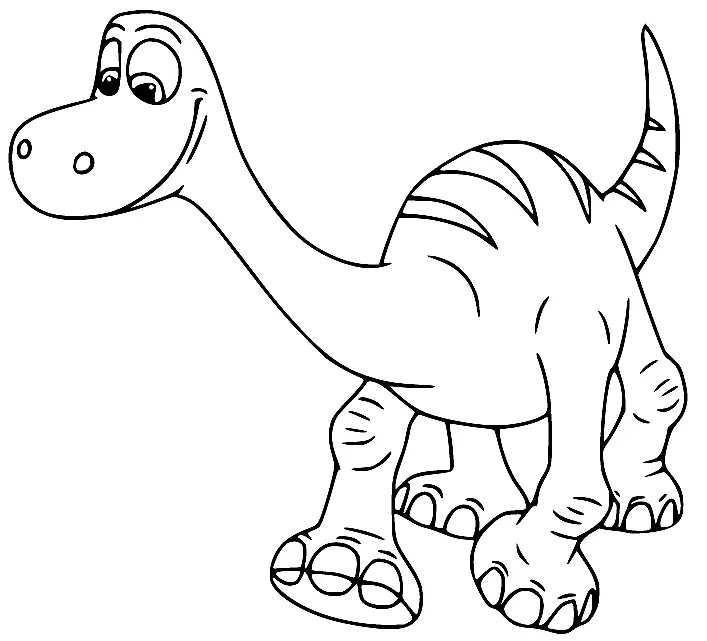 The Good Dinosaur Coloring Pages 51