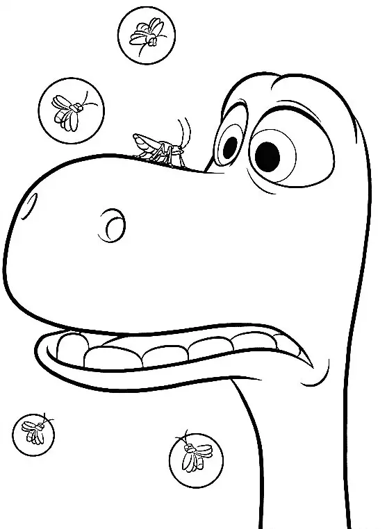 The Good Dinosaur Coloring Pages 55