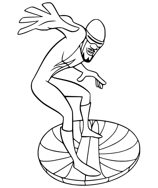 The Incredibles Coloring Pages 15