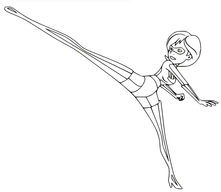 The Incredibles Coloring Pages 20