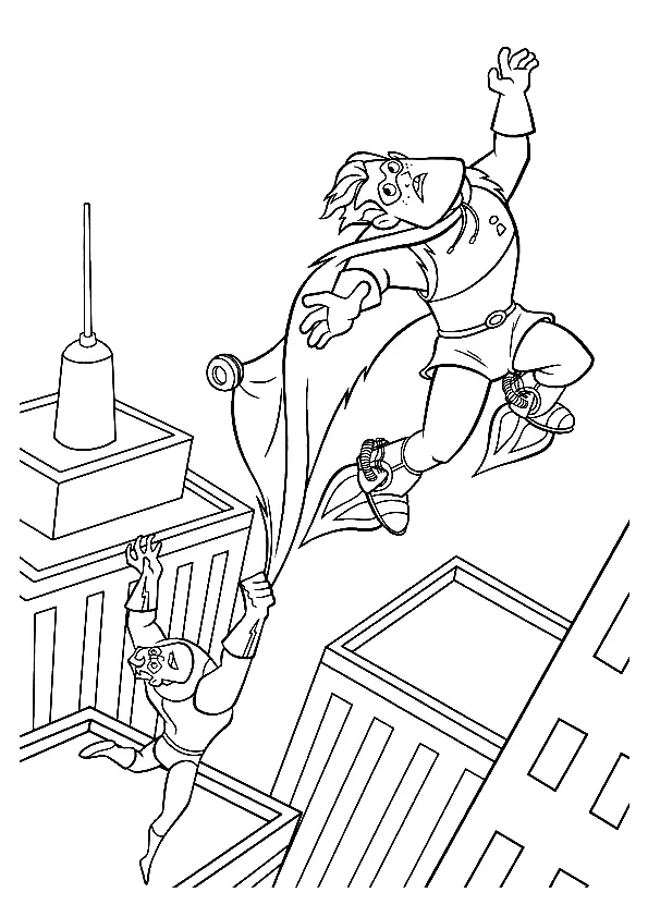 The Incredibles Coloring Pages 33