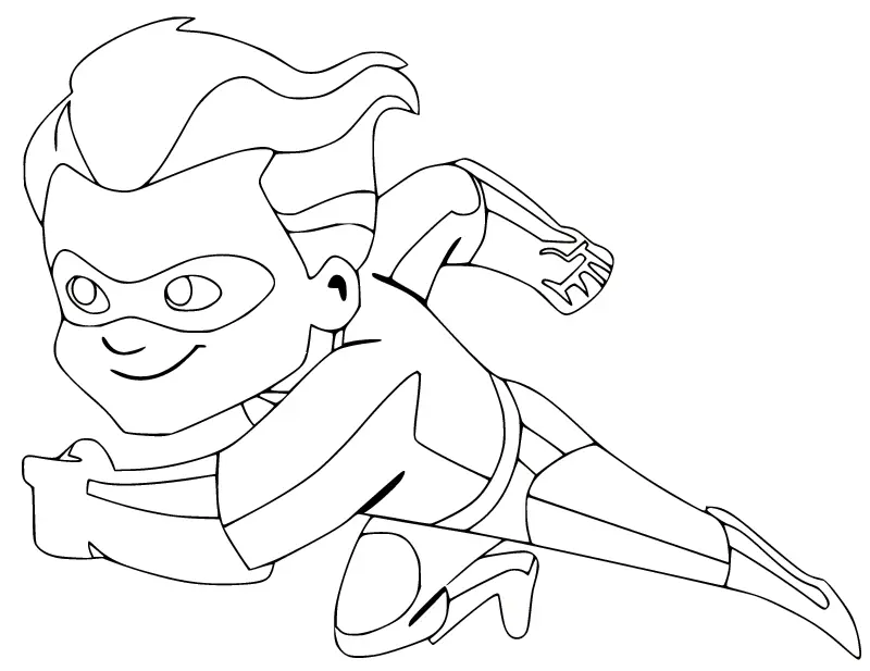 The Incredibles Coloring Pages 48