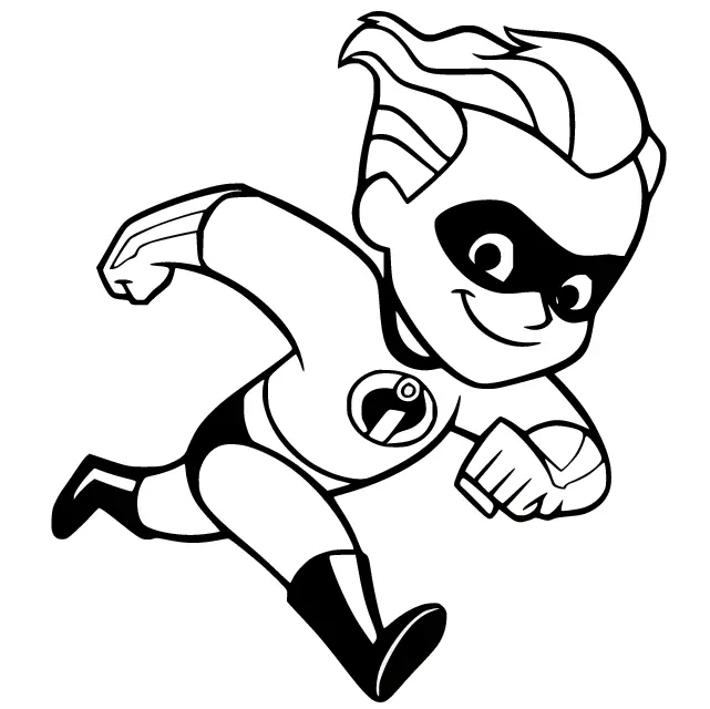 The Incredibles Coloring Pages 5