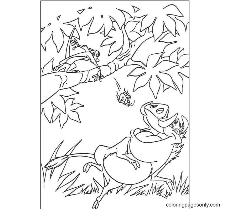 The Lion King Coloring Pages