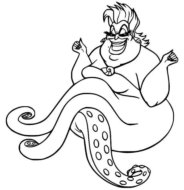 The Little Mermaid Coloring Pages 3