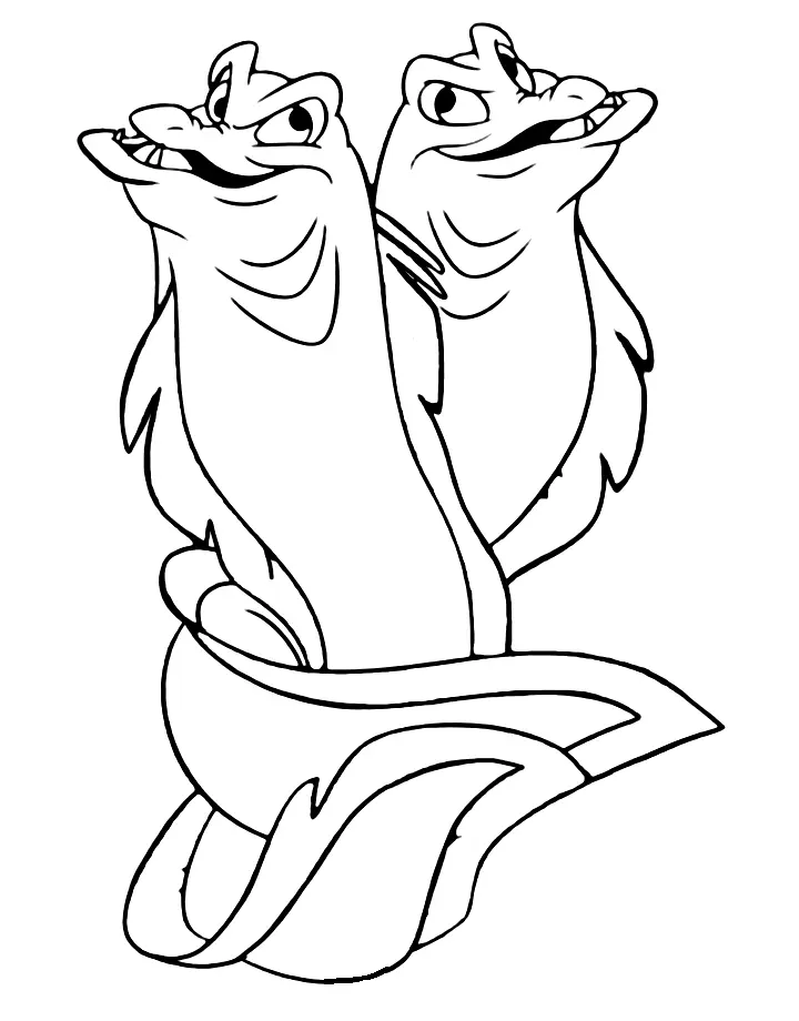 The Little Mermaid Coloring Pages 9