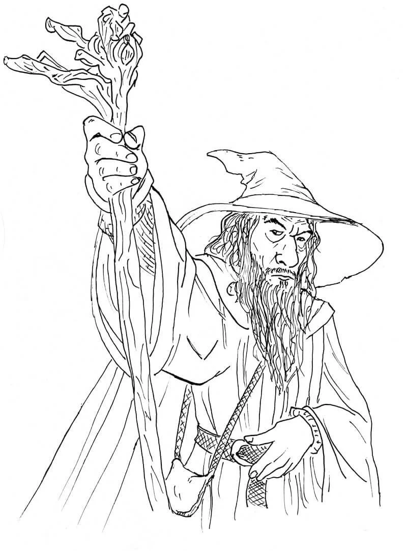 The Lord of the Rings Coloring Pages 106