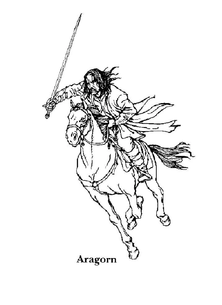 The Lord of the Rings Coloring Pages 107