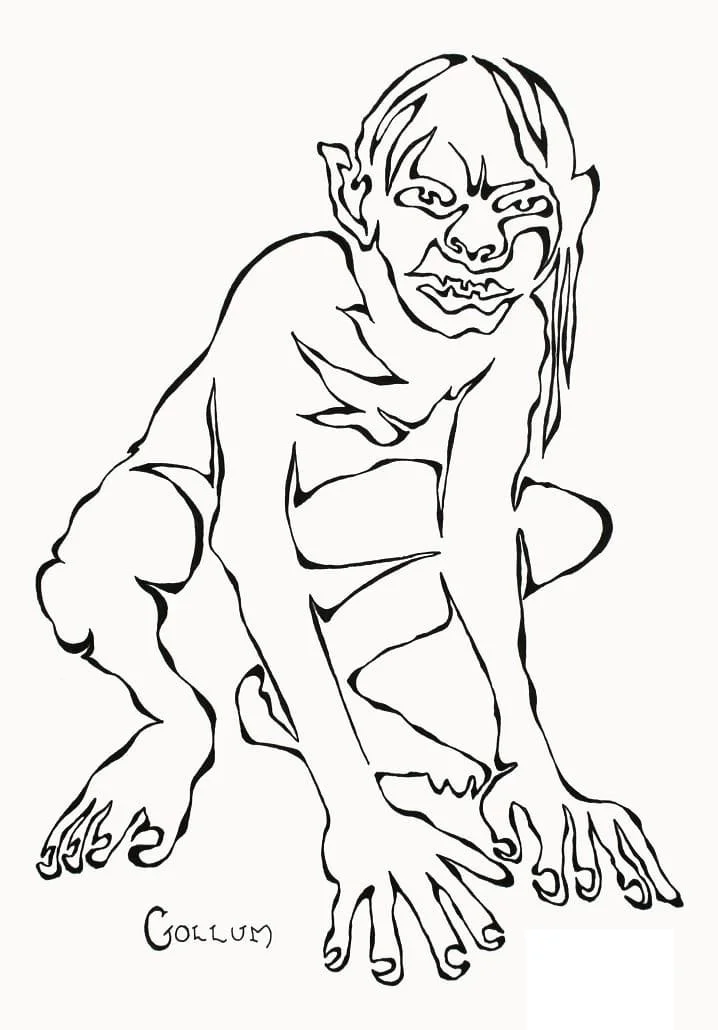 The Lord of the Rings Coloring Pages 137