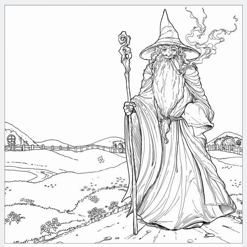 The Lord of the Rings Coloring Pages 139