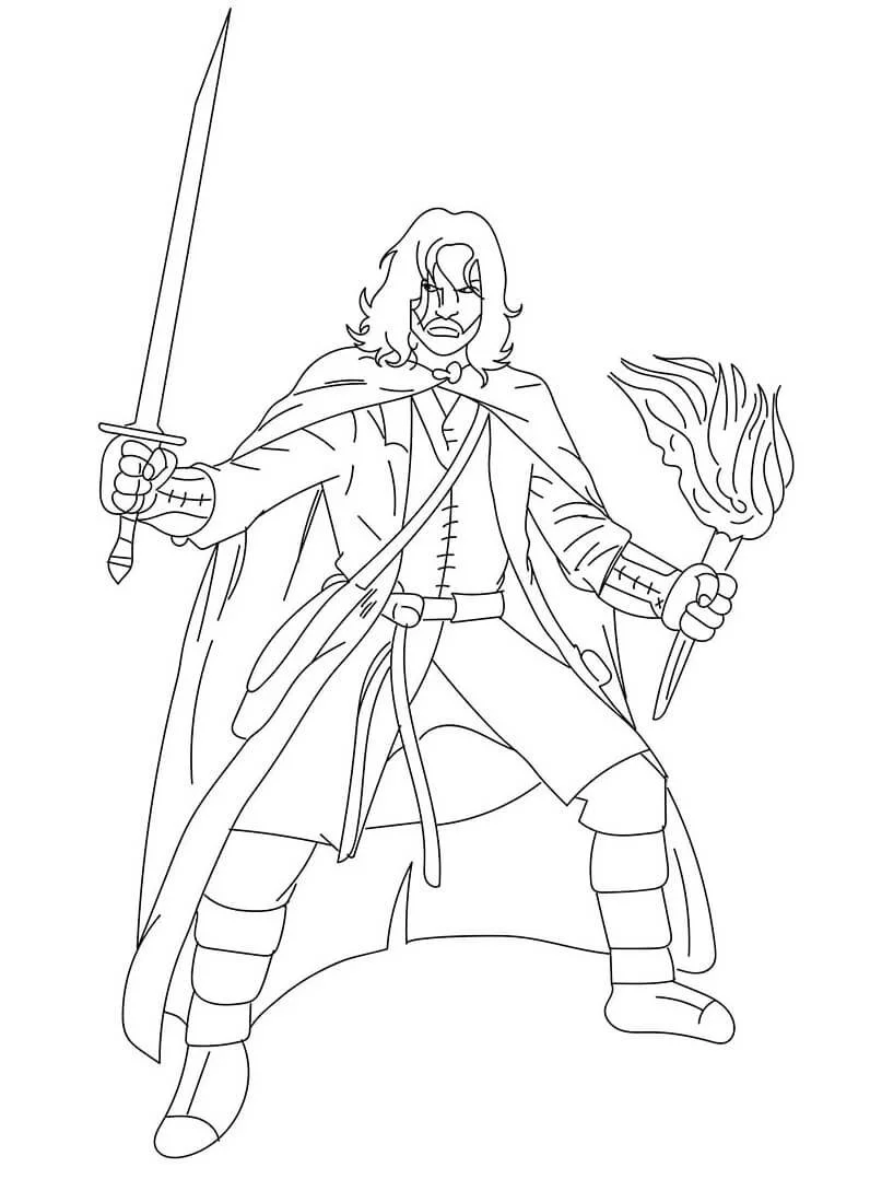 The Lord of the Rings Coloring Pages 15