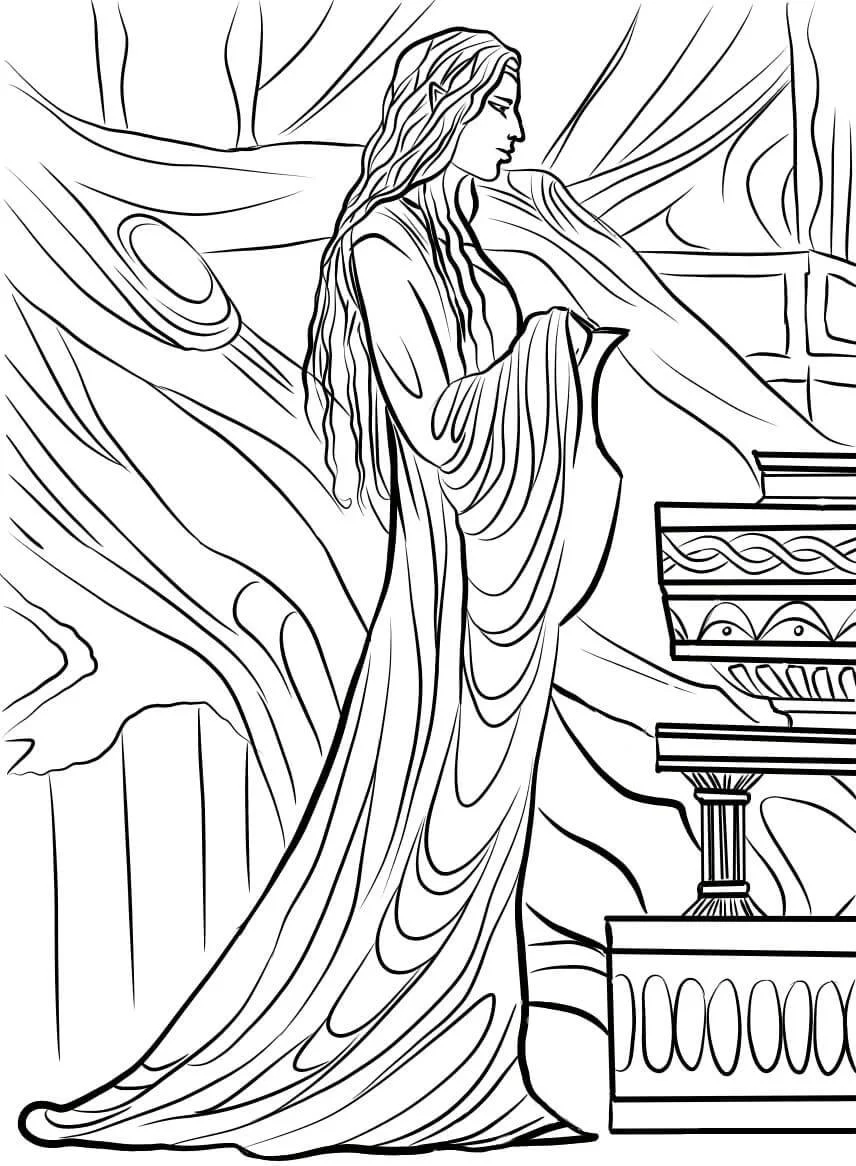 The Lord of the Rings Coloring Pages 155