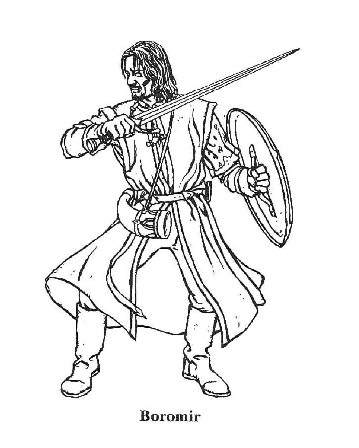 The Lord of the Rings Coloring Pages 195