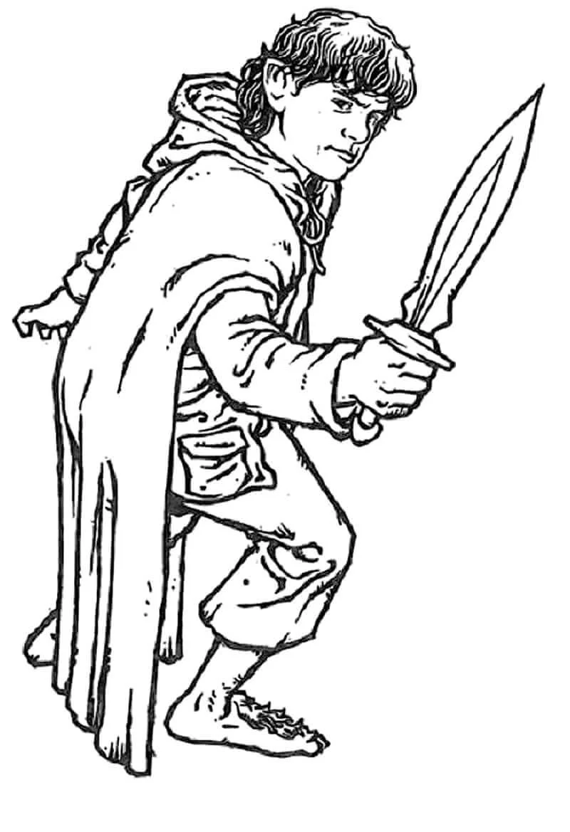 The Lord of the Rings Coloring Pages 210